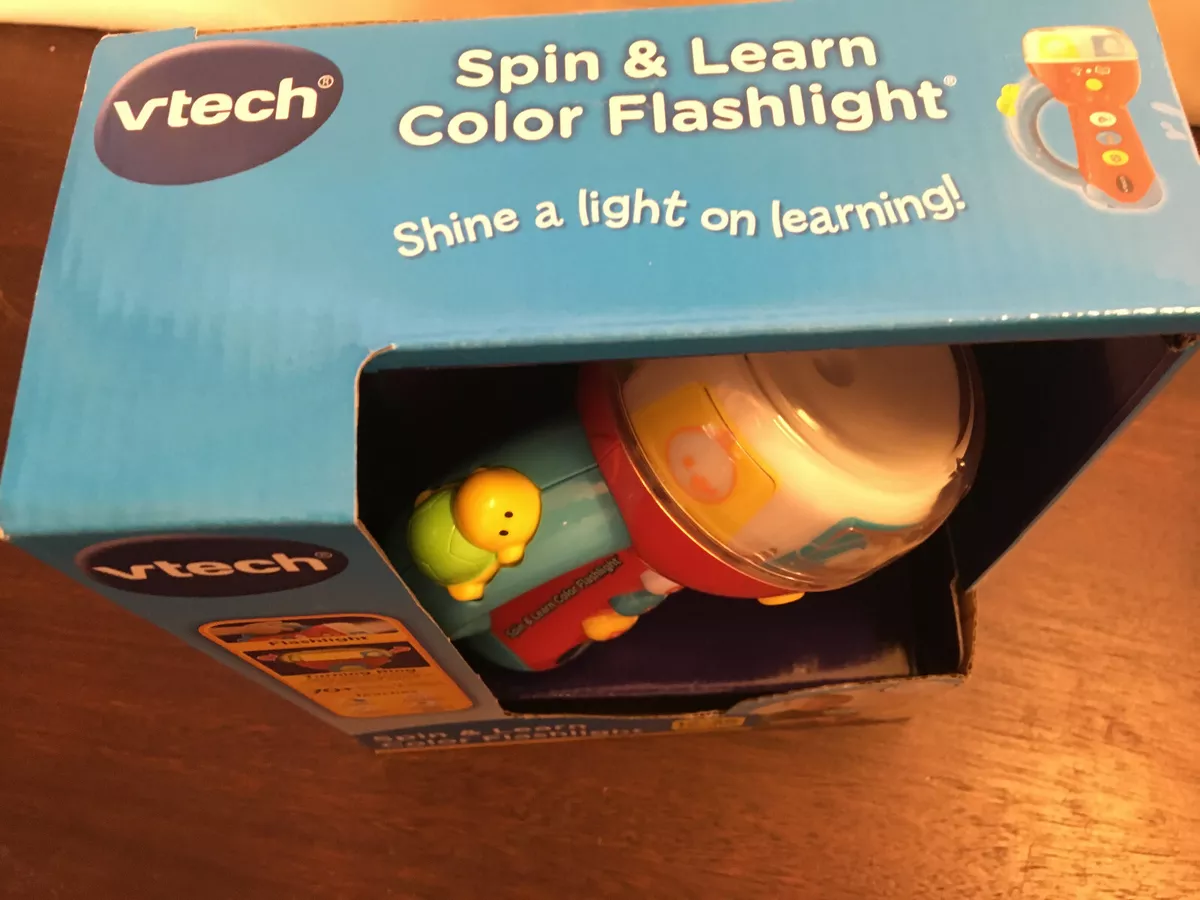 Vtech spin & learn color flashlight sale