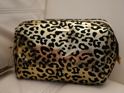 NEW WOMEN'S JUICY COUTURE MEDIUM COSMETIC TRAVEL WIRE FRAME CASE