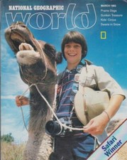 national geographic WORLD-MAR 1983-SAFARI CONTEST WINNERS.