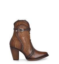 Cuadra Genuine Leather Western Bootie