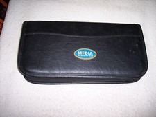 BLACK VINYL MEDIA SOURCE CD STORAGE CASE...HOLD 48 DISCS 22