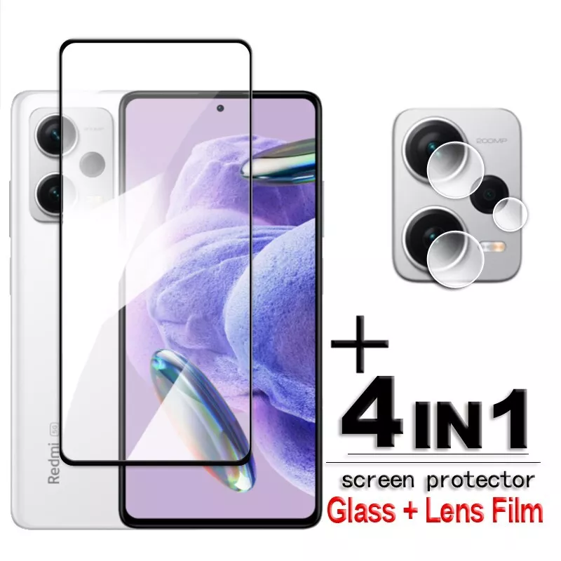 Cristal Templado/Pelicula For xiaomi redmi note 12 pro 5g стекло,redmi note  12 pro plus Glass, redmi note 12 pro Protective Glass Redmi Note 11 pro  plus 5g Screen Protector Full Cover Film