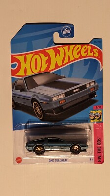 2023 Hot Wheels '81 DMC Delorean #101/250 (Blue) HW: The '80's 8/10 
