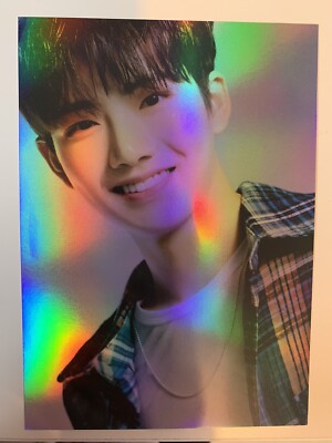 Treasure The First Step Chapter Two Hologram Postcard - Junkyu- Black Version