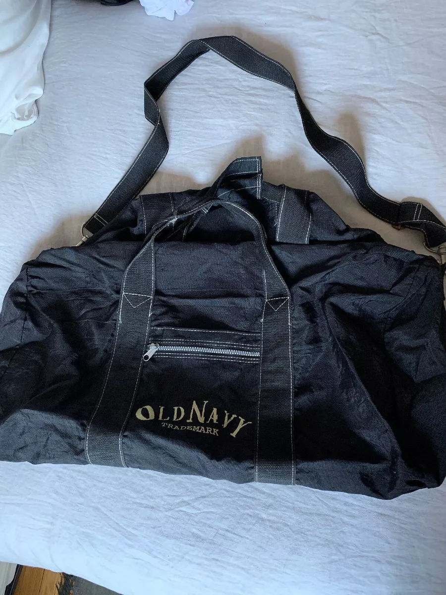 Old Navy Weekend Bag Black 23 L X 12 W X 17 H Carry On Luggage Weekender Duffel