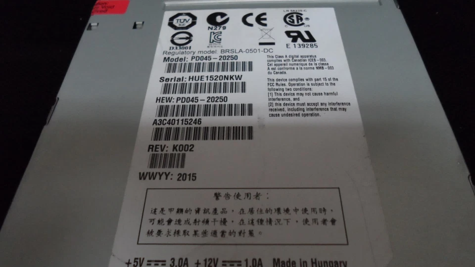 HP Storageworks Ultrium448 Ultrium2 LTO2 HH SAS Interna Drive PD045A PD045-20250 - Image 3 of 3