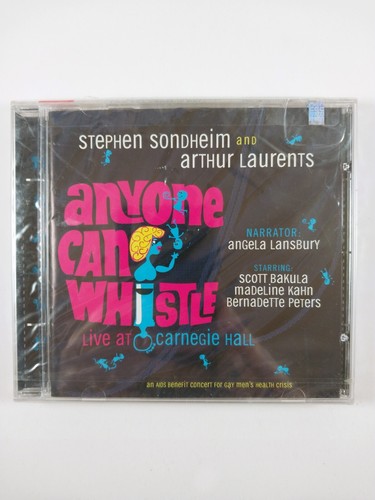 Anyone Can Whistle - Live At Carnegie Hall (CD, 1995) Columbia CK 67224 - Sealed - 第 1/3 張圖片