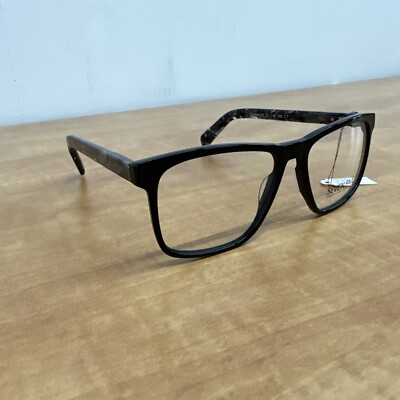 Seven.Five Brant Eyeglasses Black 55 16 145 Co1 Black Seven five 7 5 $330