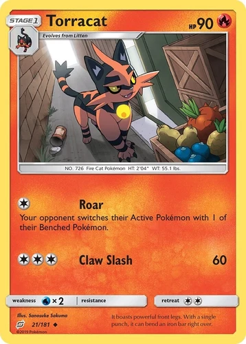 Torracat 21/181 Sm-Team Up