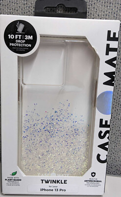 Case-Mate Stardust Twinkle Ombre Case - iPhone 13 Pro- Clear