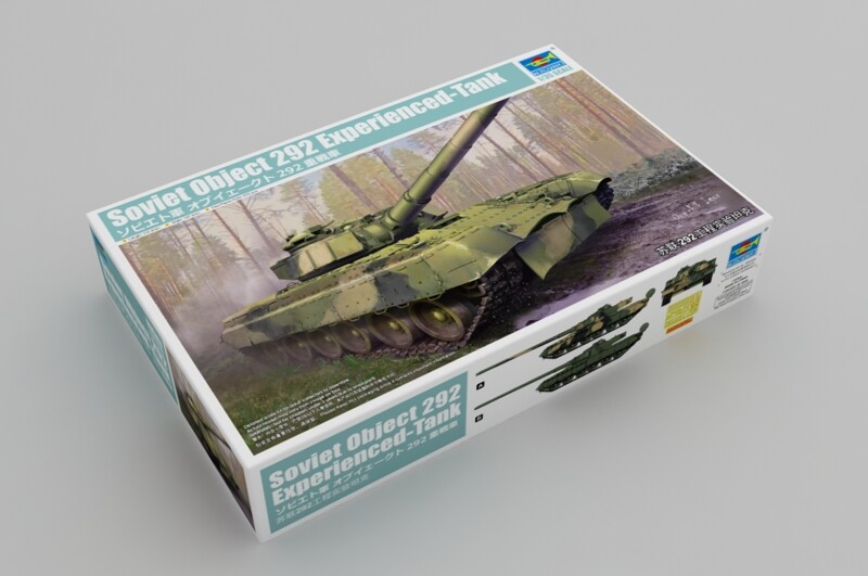 Trumpeter 09583 1:35th scale Soviet Object 292 Experienced-Tank