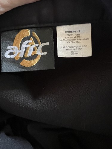 AFRC by Boulder Gear Womens Size 12 Black Zip Snowpants - Picture 3 of 4
