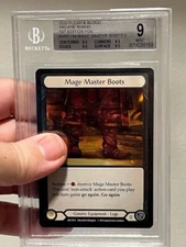 Mage Master Boots Cold Foil BGS9b ++  FAB Arcane Rising
