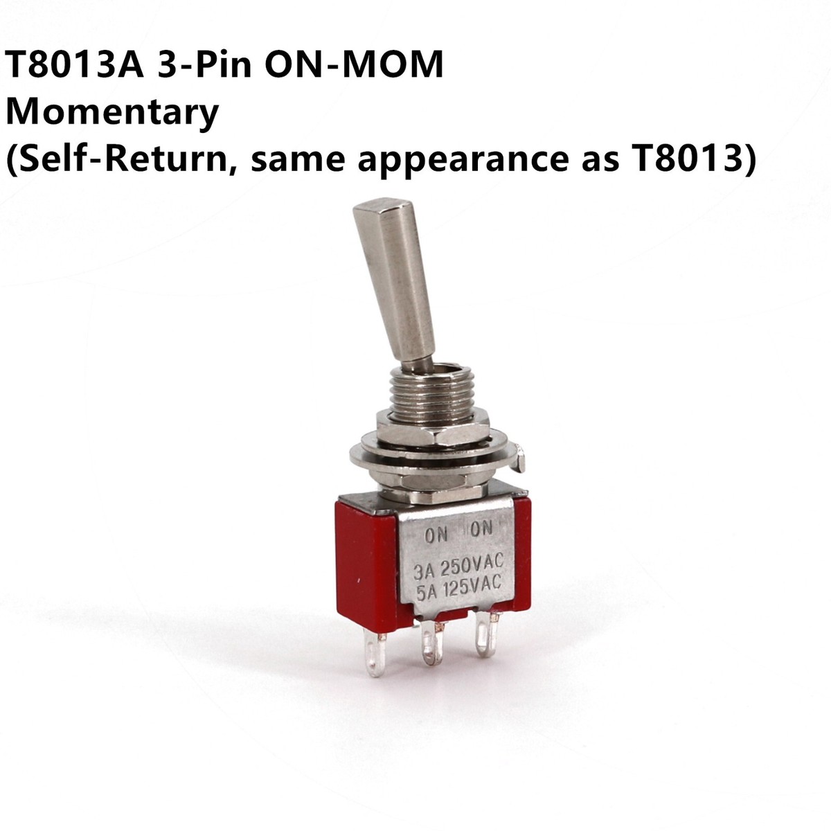 Salecom T80-T Series Flat Handle Mini Toggle Switch for Remote