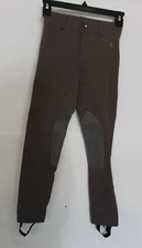HORZE Nora Kids' English Pull-On Horse Riding Jodhpur Breeches for Schooling