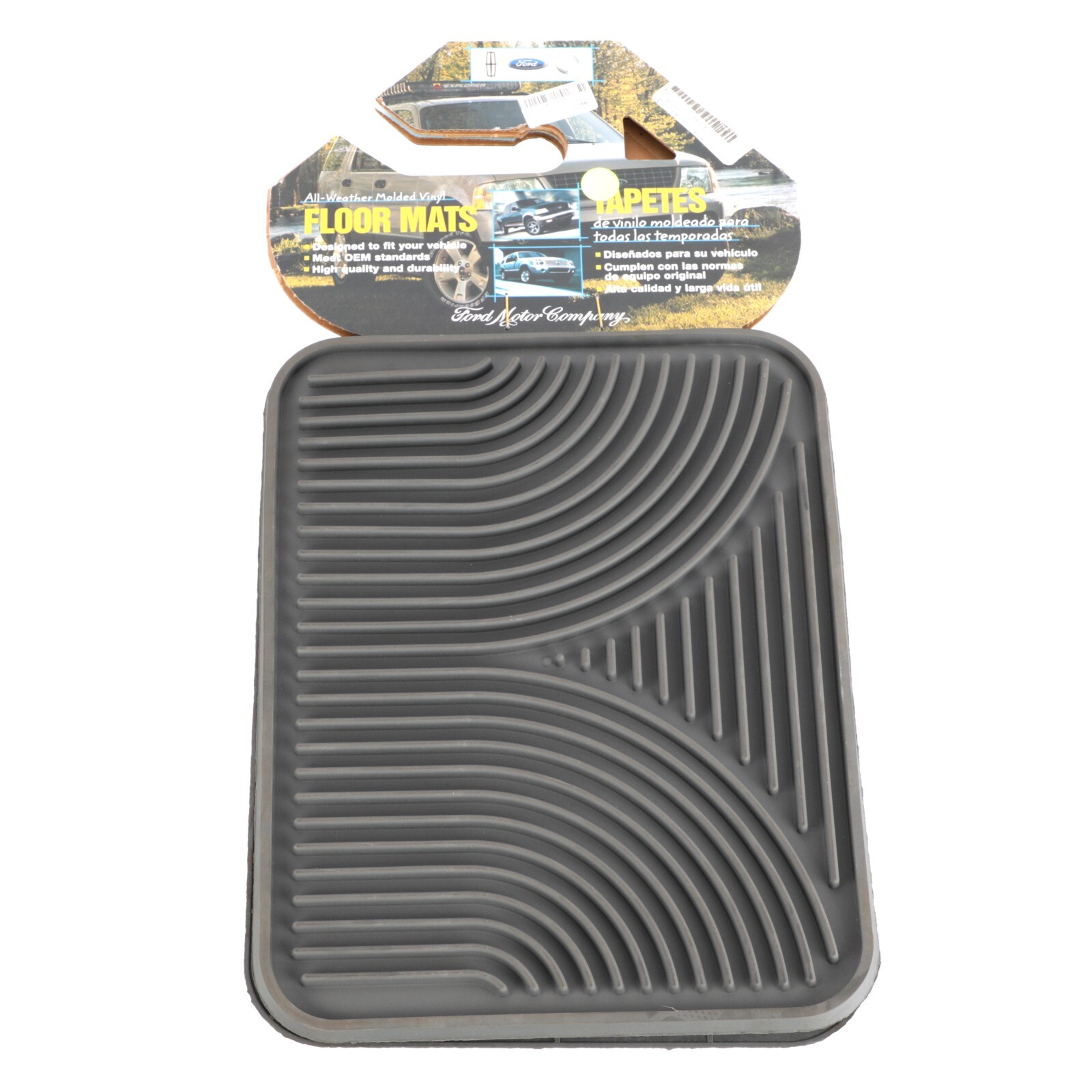 Alfombra de contorno del piso oscuro para Ford Expedition 2003 (P/N 3L1Z-7813106-AA)