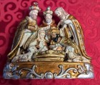 Vintage Cracker BarrelChristmas Nativity Scene Lamp Season Glory (No Lights)