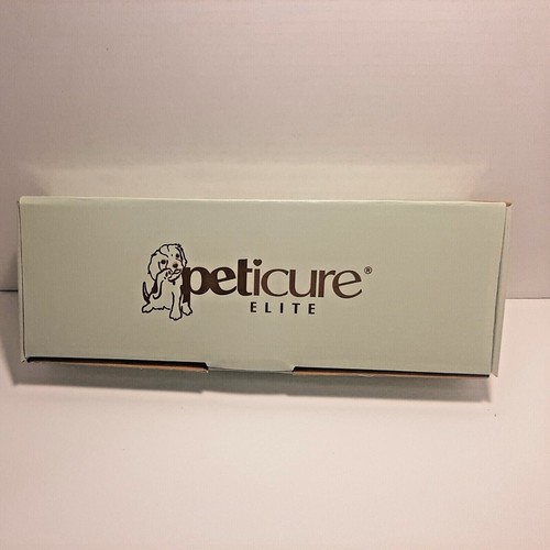 Peticure Elite Cordless 9.6v Pet Cat Dog Nail File Trimmer Grinder NEW