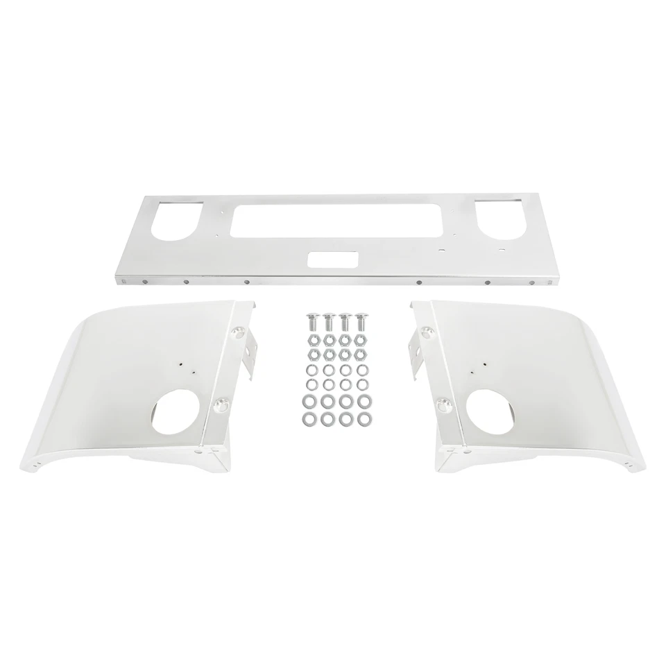 Chrome Front Bumper W/Fog Light Holes&Bumper Bracket For Mack CHU Pinnacle 2008+ Foto 4 de 4