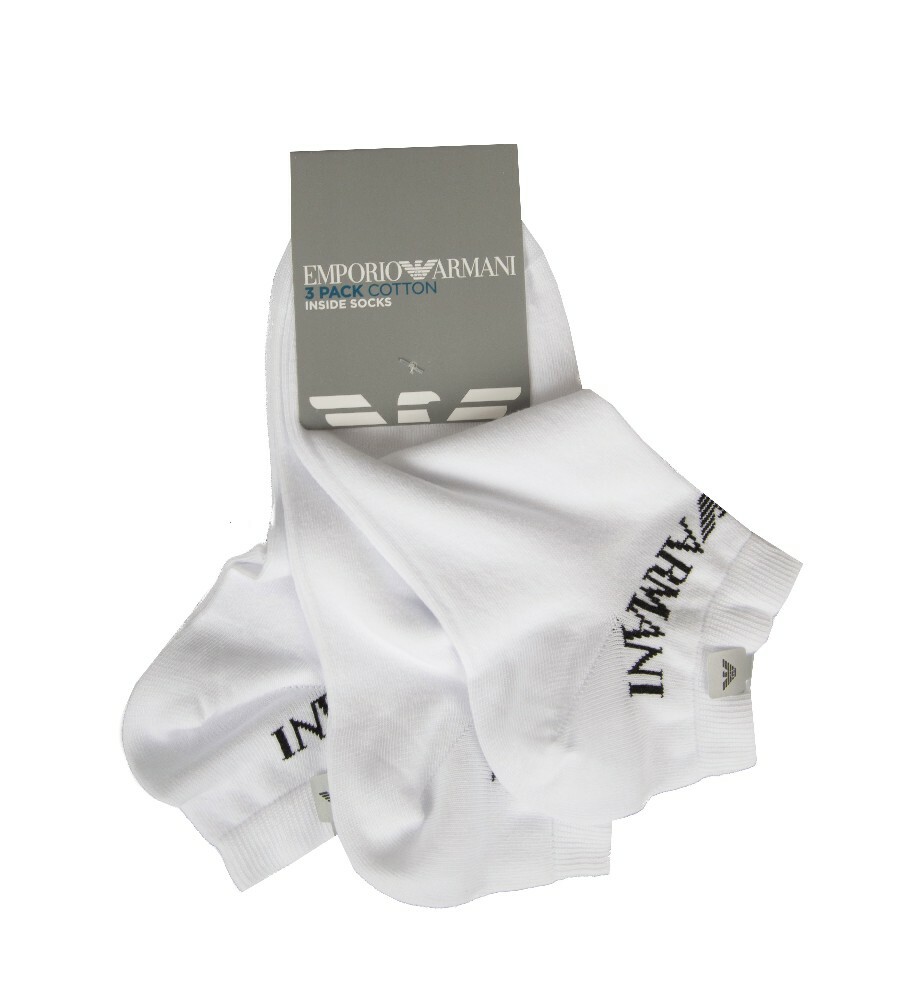 SG Confezione 3 ресторан calzino fantasmino внутри uomo cotone EMPORIO ARMANI 10090₽