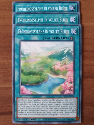 3x Frühlingssylphe In Voller Blüte, DABL-DE066, Common