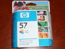 OEM. HP 57 Color Ink Cartridge New Sealed Expired 1 Tri Color, Original Box