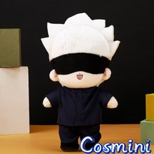 Official Jujutsu Kaisen Satoru Gojo 20cm Plush Doll Dress up StuffedToy Anime