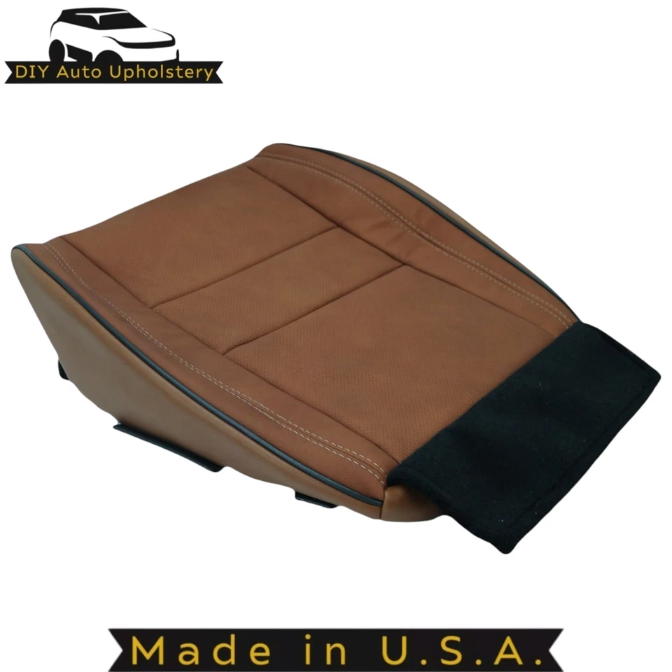 2011-2021 Compatível com Jeep Grand Cherokee Capas Frontais de Couro Genuíno Sobrancelha Selim - Imagem 3 de 4