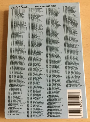 POCKET SONGS - 'YOU SING MICHAEL W SMITH' - BACKING TRACK CASSETTE! - Picture 6 of 6