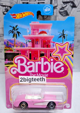2023 Hot Wheels Barbie The Movie Pink 1956 Chevy 56 Corvette C1 Convertible