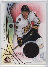 2024-25 Upper Deck SP Game Used All-Stars Red Jersey David Pastrnak #157