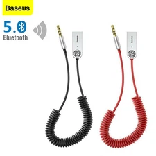 Baseus Bluetooth 5.0 Adapter Handfree 3.5mm Jack Aux Car Wireless Receiver
