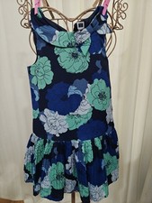 Janie and Jack Navy and Green Dress