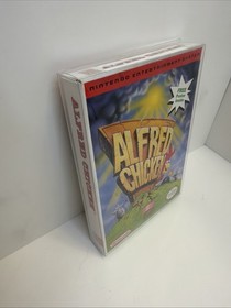 Alfred Chicken Nintendo Entertainment System NES Complete CIB +Protective Case