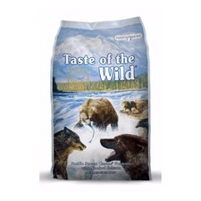 Taste of the Wild Pacific Stream Salmon Dry Dog Food 27/15 Grain-Free 30lbs.