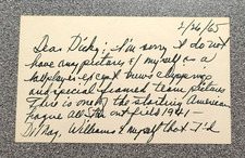 JEFF HEATH SIGNED AUTOGRAPHED INDEX CARD WITH NOTE - FREE SHIPPING