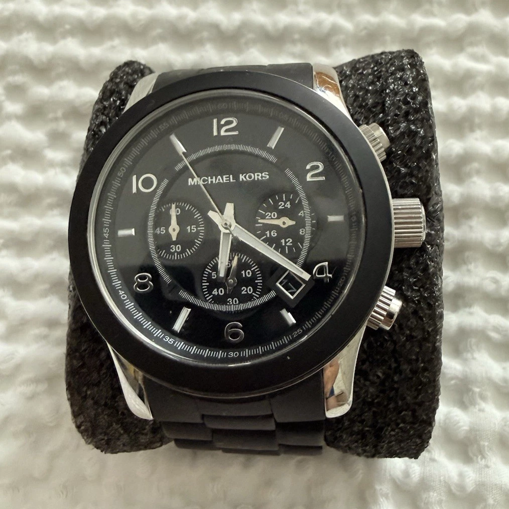 Michael Kors Black Watch w matching MK bracelet Michael Kors Women main image 4