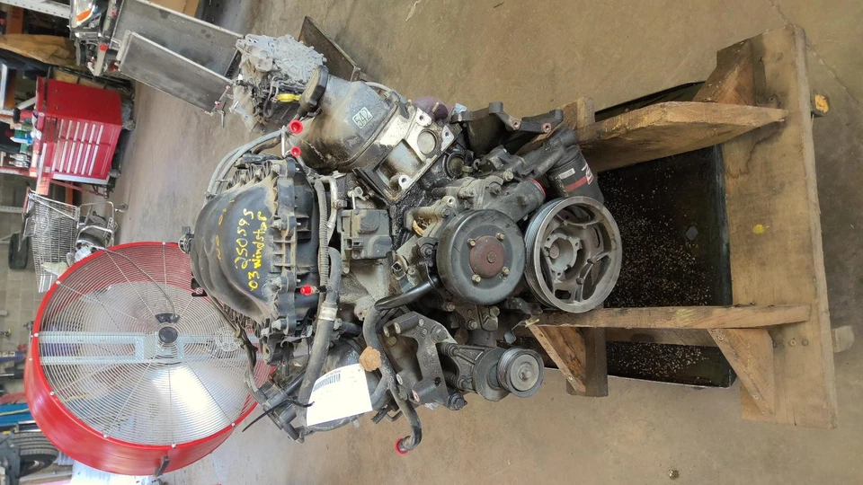 Used Engine Complete Assembly fits: 2003 Ford Windstar 3.8L VIN 4 8th digit 6-23 Foto 2 de 4