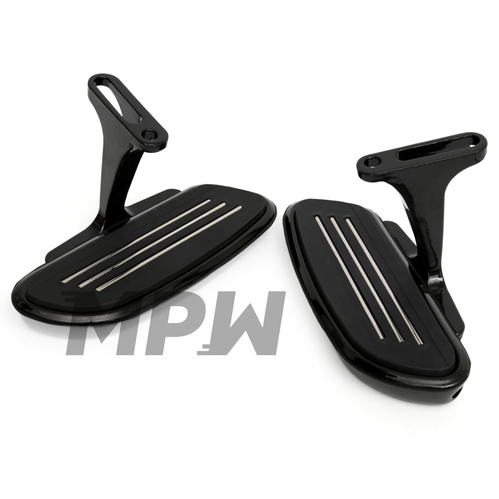 Passenger Streamliner Footpeg Footboards for Harley-Davidson FLHTK 14-18