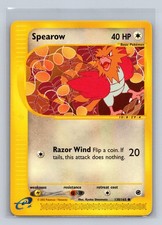 Spearow 130/165 Common Expedition Base Set Pokemon Lightly Played on eBay