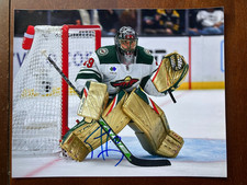Marc-Andre Fleury Signed Autograph 8X10 Photo Wild COA  Auto