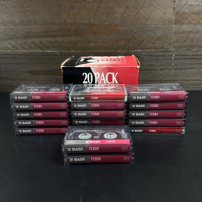 Lot of 17 BASF Ferro Extra 90 Min Used Digital Compact Cassette Tapes
