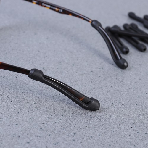 8 Paia Antiscivolo Gambe Piedi Copri Occhiali Fermaocchi Silicone Gancio Orecchio - Foto 3 di 11