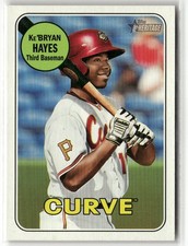2018 TOPPS HERITAGE MINOR LEAGUE #32 KE'BRYAN HAYES ALTOONA CURVE