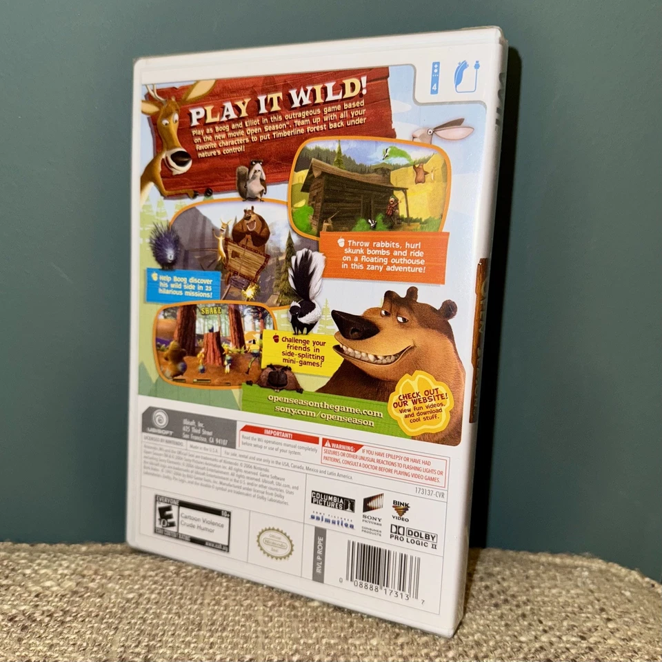 Temporada Abierta Sony Pictures Animation - Nintendo Wii (2006) - NISB SELLADO Foto 2 de 2