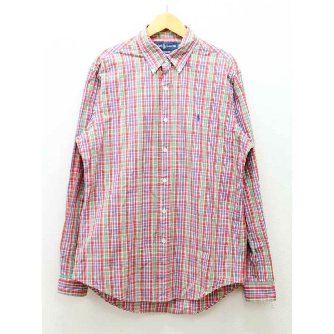 Ralph Lauren Autunno Nuovo Arrivo◇POLO LAUREN◇ Camicia Plaid Pony Usata BAMBINI 0