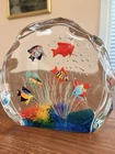 Murano Art Glass Fish Figurine Decorative Aquarium Sculpture Made in Italy