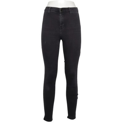 Topshop, Jeans, Größe: 26/32, Joni, Schwarz, Einfarbig, Denim, Damen #xIm