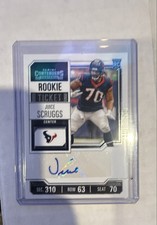 2023 Panini Contenders - Rookie Ticket Juice Scruggs #272 (AU, RC)