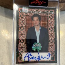 Leaf Metal 2026 Timothy Olyphant Autograph Pop Century Card BA-T01 1/2